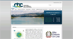 Desktop Screenshot of consorzio.fg.it